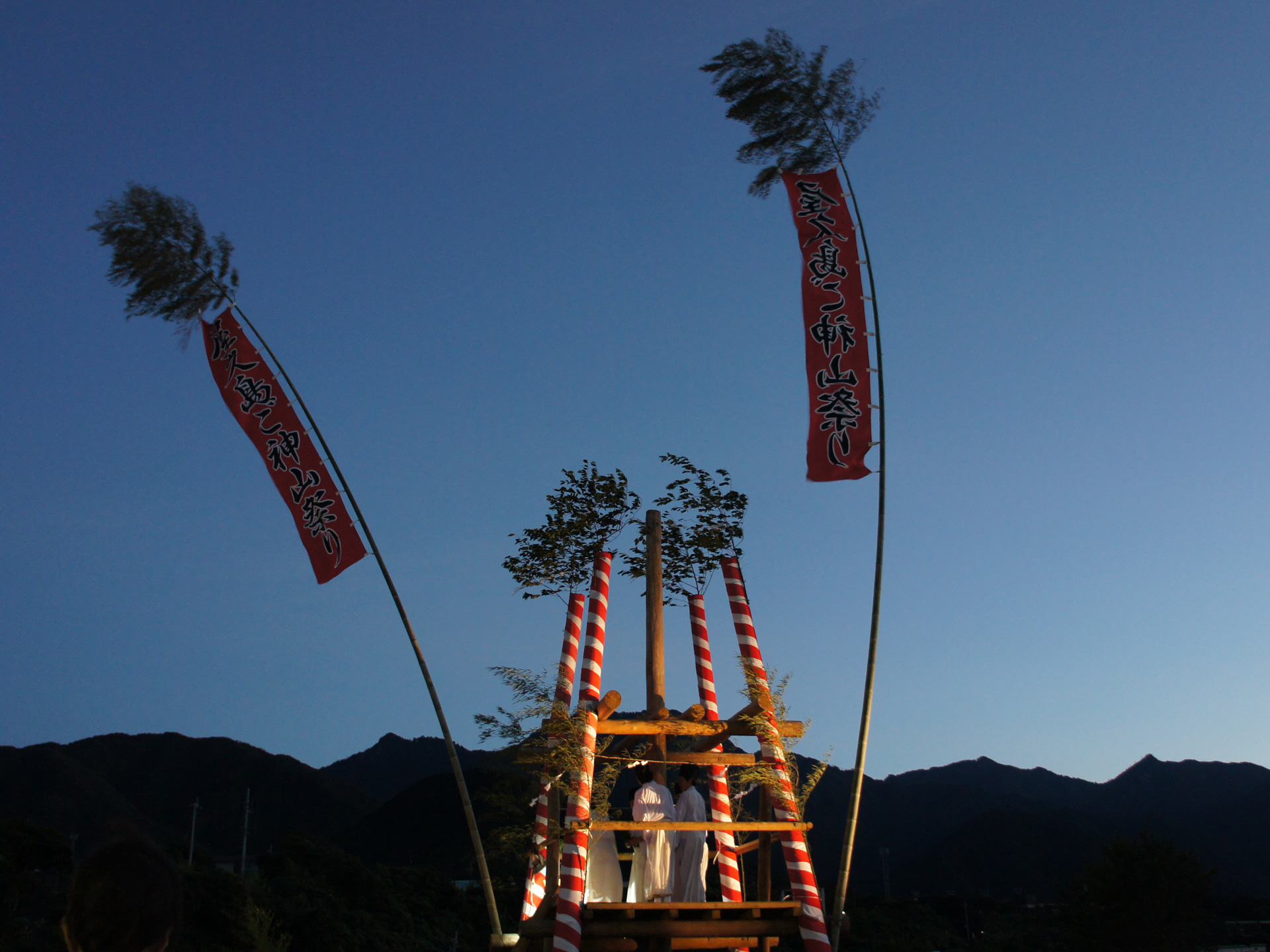 屋久島御神山祭り