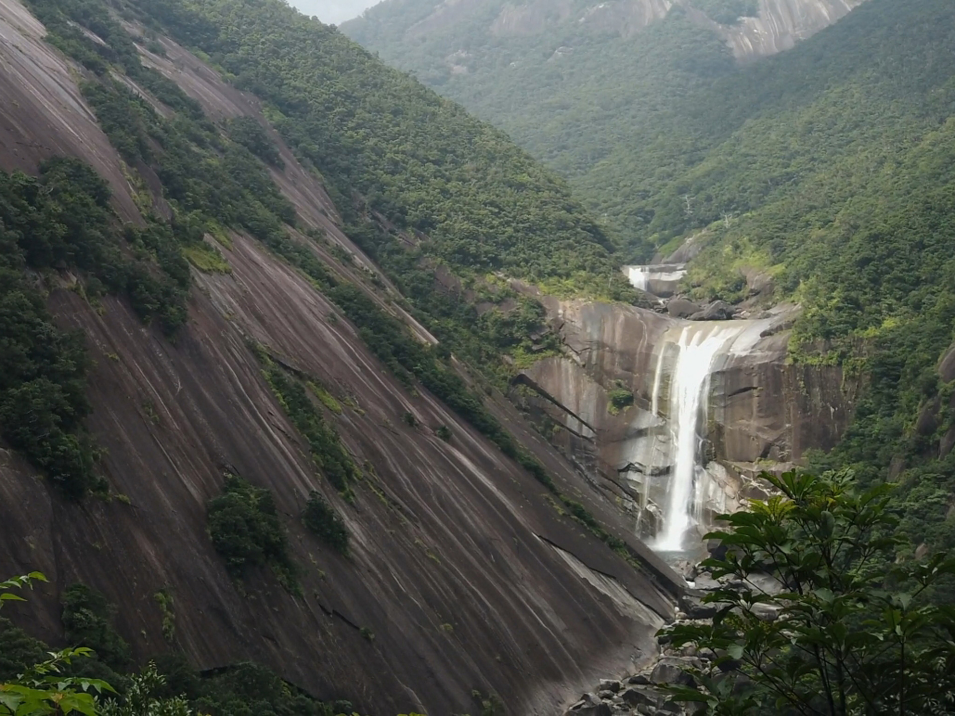 Ohko Falls, Senpiro Falls, Yakushima's famous waterfalls